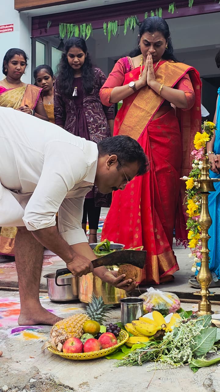 pongal celebration nellai eye care